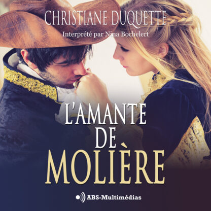 Livre audio L’amante de Molière Couverture
