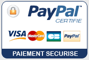 Paiement sécurisé via CB ou PayPal