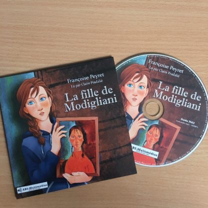 CD Livre audio La fille de Modigliani